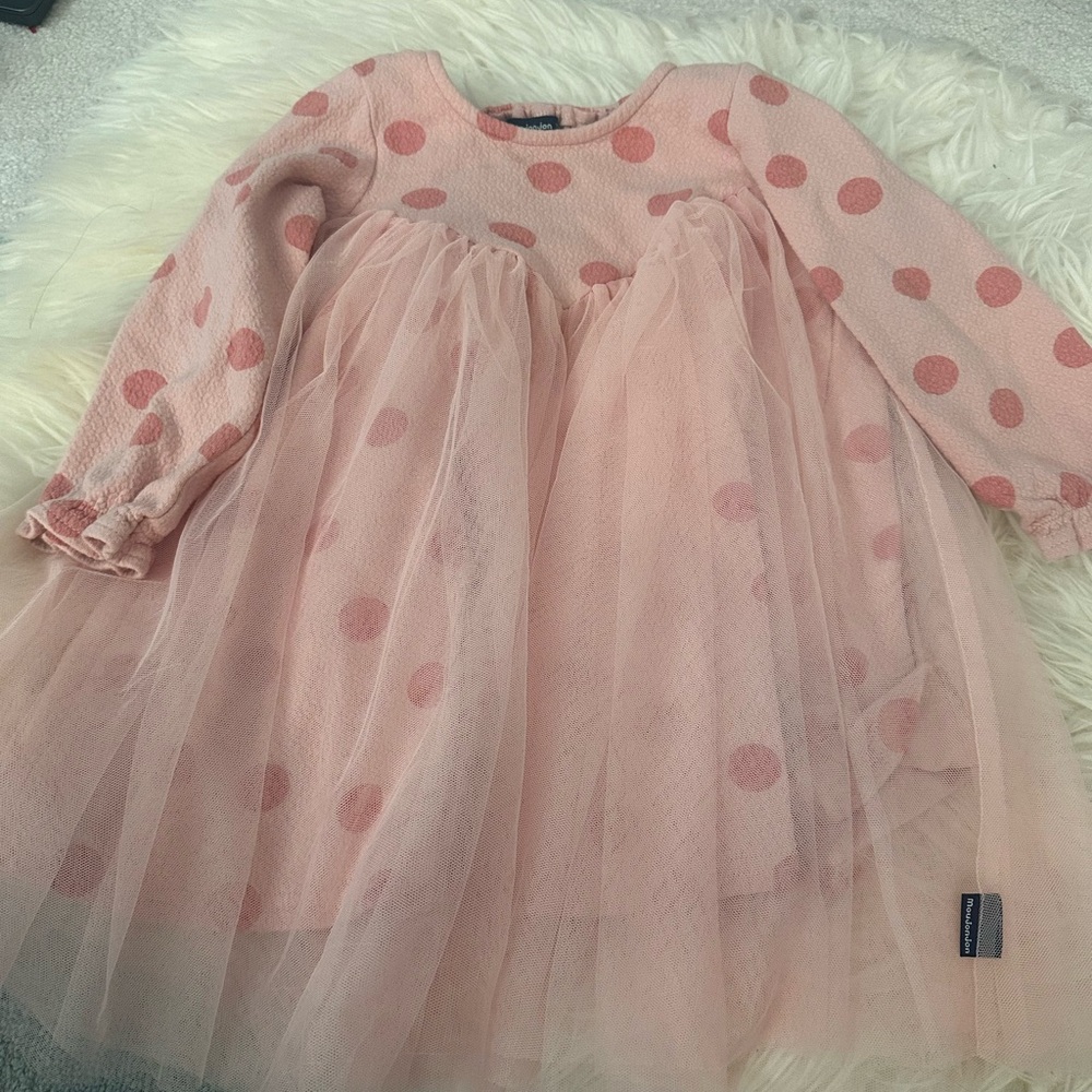 pink dress 4T